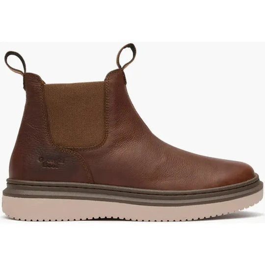 Georgia Men's Superlyte Wedge Chelsea Work Boot- Brown- GB00742 - Overlook Boots