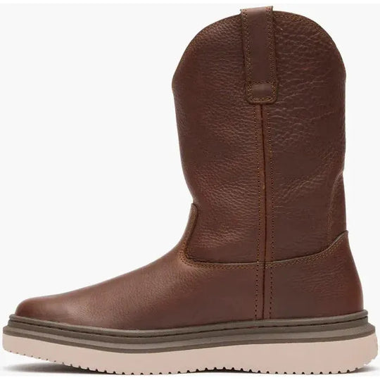 Georgia Men's Superlyte 11" Pull On Wedge Work Boot- Brown- GB00743 - Overlook Boots