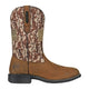 Hoss Men's Tribute Composite Toe Waterproof Pull On Western Work Boot - Brown Digi Camo - 91073 - Overlook Boots