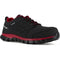 Reebok Men's Sublite Cushion Comp Toe Athletic Work Shoe - Black - RB4058 7 / Medium / Black/Red - Overlook Boots