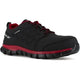 Reebok Men's Sublite Cushion Comp Toe Athletic Work Shoe - Black - RB4058 7 / Medium / Black/Red - Overlook Boots