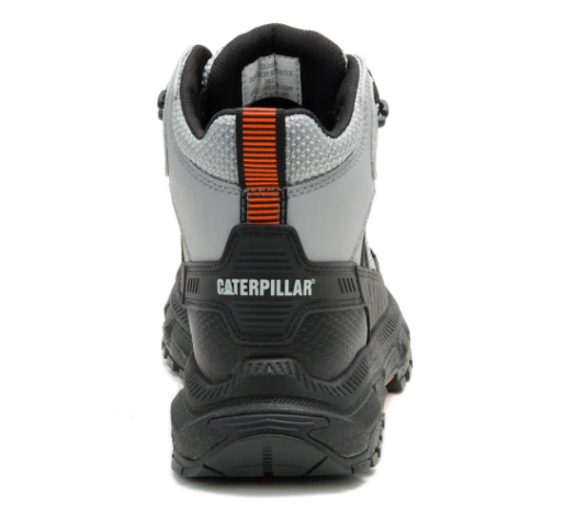 Cat Men's Booster Vent Soft Toe Slip Resistant Athletic Work Boot - Grey - P51115 - Overlook Boots