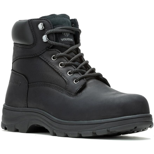 Wolverine Men's Carlsbad Steel Toe Work Boot - Black - W231127 5 / Medium / Black - Overlook Boots