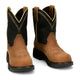 Justin Women's Darby 8" Nano Composite Toe Waterproof Western Work Boot - Cognac - GY9945 - Overlook Boots
