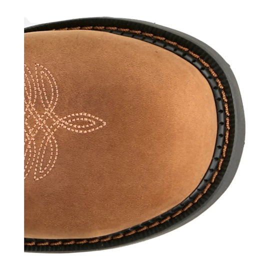 Justin Women's Darby 8" Nano Composite Toe Waterproof Western Work Boot - Cognac - GY9945 - Overlook Boots