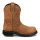 Justin Women's Darby 8" Nano Composite Toe Waterproof Western Work Boot - Brown - GY9949 - Overlook Boots