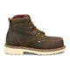 Justin Men's Akron 6" Soft Toe Moc Toe Work Boot - Hickory - HL260 - Overlook Boots