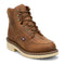 Justin Men's Akron 6" Soft Toe Moc Toe Work Boot - Walnut - HL262 7 / Medium / Walnut - Overlook Boots