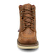 Justin Men's Akron 6" Soft Toe Moc Toe Work Boot - Walnut - HL262 - Overlook Boots