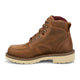 Justin Men's Akron 6" Soft Toe Moc Toe Work Boot - Walnut - HL262 - Overlook Boots
