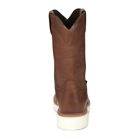 Justin Men's Round-Up Limited Edition 11" Steel Toe Western Work Boot - Brentwood - MJ1700 - Overlook Boots