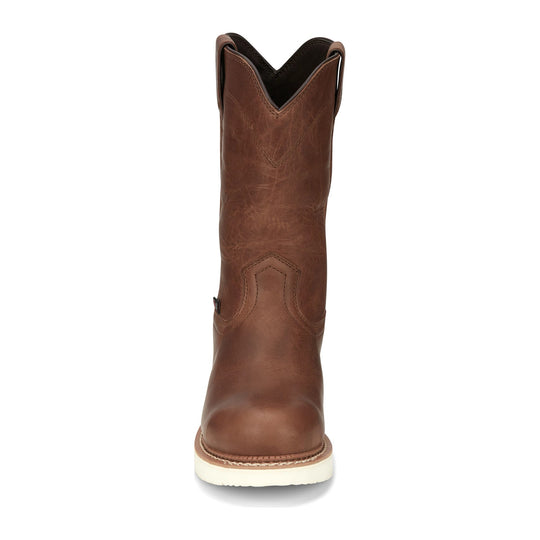 Justin Men's Round-Up Limited Edition 11" Steel Toe Western Work Boot - Brentwood - MJ1700 - Overlook Boots