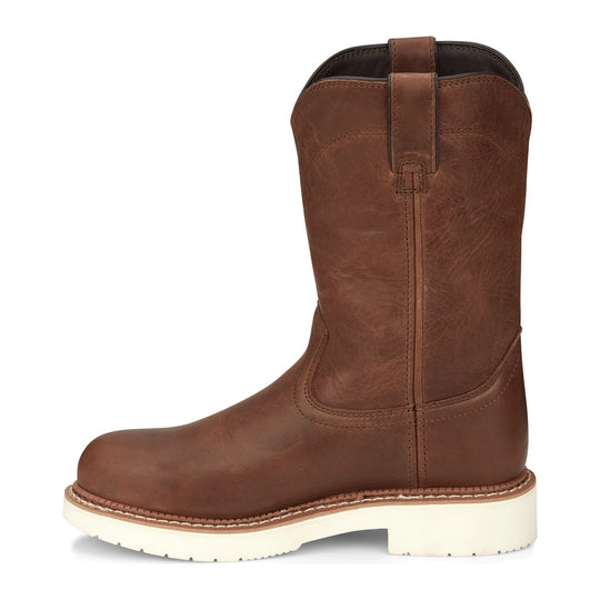 Justin Men's Round-Up Limited Edition 11" Steel Toe Western Work Boot - Brentwood - MJ1700 - Overlook Boots