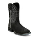 Justin Men's Lytle 11" Steel Toe Waterproof Western Work Boot - Black - MV4589 7 / Medium / Black - Overlook Boots