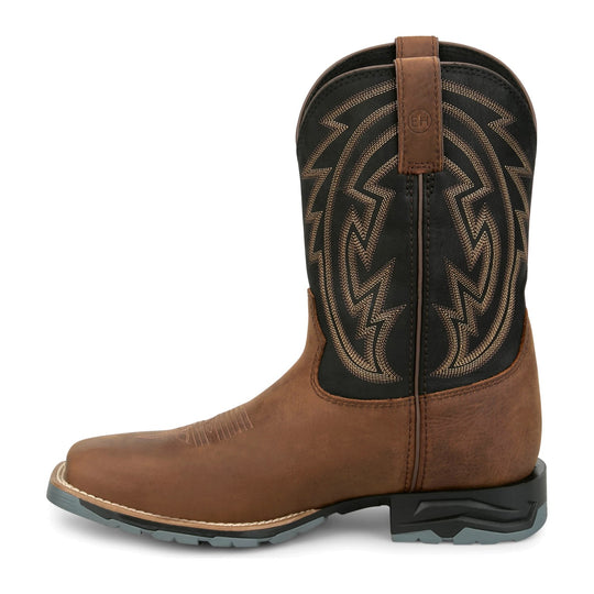 Justin Men's Lytle 11" Soft Toe Waterproof Western Work Boot - Brown - MV4590 - Overlook Boots