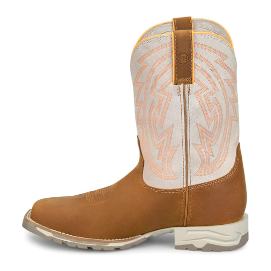 Justin Men's Lytle 11" Soft Toe Waterproof Western Work Boot - Cognac - MV4594 - Overlook Boots