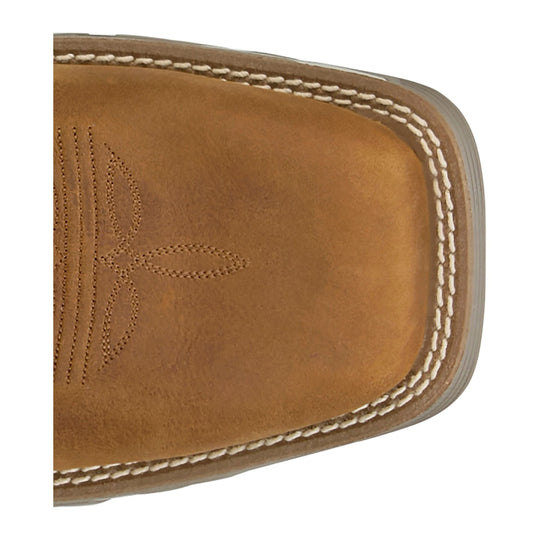 Justin Men's Lytle 11" Soft Toe Waterproof Western Work Boot - Cognac - MV4594 - Overlook Boots