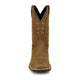 Justin Men's Lytle 11" Steel Toe Waterproof Western Work Boot - Brown - MV4599 - Overlook Boots
