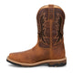 Justin Men's Bolt 11" Composite Toe Waterproof Western Work Boot - Brown - SE4130 - Overlook Boots