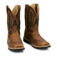 Justin Men's Bolt 11" Soft Toe Waterproof Western Work Boot - Brown - SE4131 - Overlook Boots