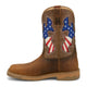 Justin Men's Bolt 11" Soft Toe Waterproof Western Work Boot - Pecan - SE4136 - Overlook Boots