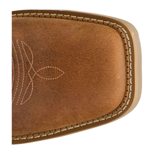 Justin Men's Bolt 11" Soft Toe Waterproof Western Work Boot - Pecan - SE4136 - Overlook Boots