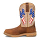 Justin Men's Bolt 11" Composite Toe Waterproof Western Work Boot - Pecan - SE4137 - Overlook Boots