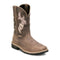 Justin Men's Bolt 11" Composite Toe Waterproof Western Work Boot - Antique Brown - SE4139 7 / Medium / Antique Brown - Overlook Boots
