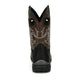 Justin Men's Chase 11" Nano Composite Toe Waterproof Western Work Boot - Black - WR4141 - Overlook Boots