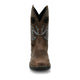Justin Men's Apprentice 11" Nano Composite Toe Waterproof Western Work Boot - Brown - WR4147 - Overlook Boots