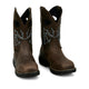 Justin Men's Apprentice 11" Nano Composite Toe Waterproof Western Work Boot - Brown - WR4147 - Overlook Boots