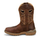 Justin Men's Oilpatch 11" Nano Composite Toe Waterproof Western Work Boot - Tan - WR4149 - Overlook Boots