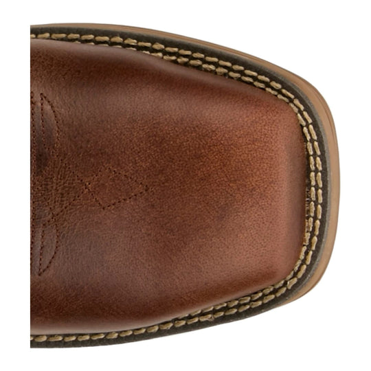 Justin Men's Oilpatch 11" Nano Composite Toe Waterproof Western Work Boot - Tan - WR4149 - Overlook Boots