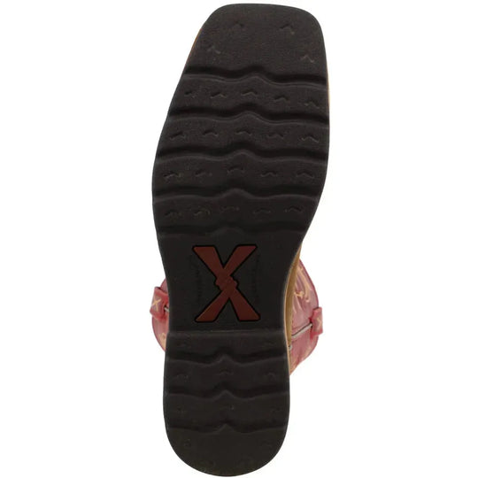 Twisted X Women's 11" Steel Toe Western Work Boot - Latigo - WLCS003 - Overlook Boots