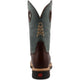 Twisted X Men's Lite 12" Steel Toe Moisture Wicking Western Work Boot - Oiled Cognac & Blue - MLCS006 - Overlook Boots