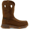 Twisted X Men's CellStretch 11" Composite Toe Metguard Pull On Work Boot - Distressed Saddle - MXCNM01 7 / Medium / Brown - Overlook Boots