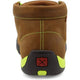 Twisted X Men's Chukka Driving Steel Toe Slip Resistant Work Boot - Distressed Saddle & Yellow - MDMST02 - Overlook Boots
