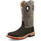Twisted X Men's CellStretch 12" Alloy Toe Western Work Boot - Charcoal & Grey - MXBA002 - Overlook Boots