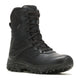 Merrell Tactical Men's Moab 3 Response 8" Side Zip Tactical Waterproof Wide Work Boot - Black - J003913W 7 / Wide / Black - Overlook Boots
