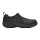 Merrell Work Men's Jungle Moc Leather Hi-Vis Carbon Fiber Toe Waterproof Static Dissipative Work Shoe - Black - J008007 - Overlook Boots