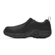 Merrell Work Men's Jungle Moc Leather Hi-Vis Carbon Fiber Toe Waterproof Static Dissipative Wide Work Shoe - Black - J008007W - Overlook Boots