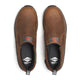 Merrell Work Men's Jungle Moc Leather Hi-Vis Carbon Fiber Toe Waterproof Static Dissipative Wide Work Shoe - Brown - J008037W - Overlook Boots
