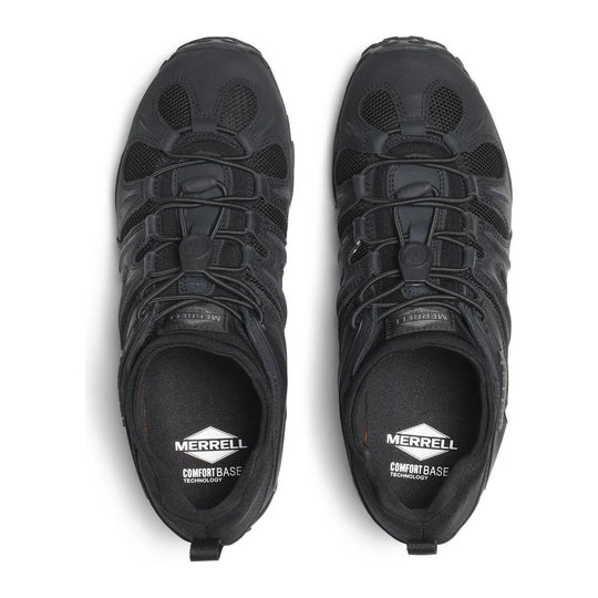 Merrell Tactical Men's Chameleon 8 Stretch Tactical Work Shoe - Black - J099405 - Overlook Boots