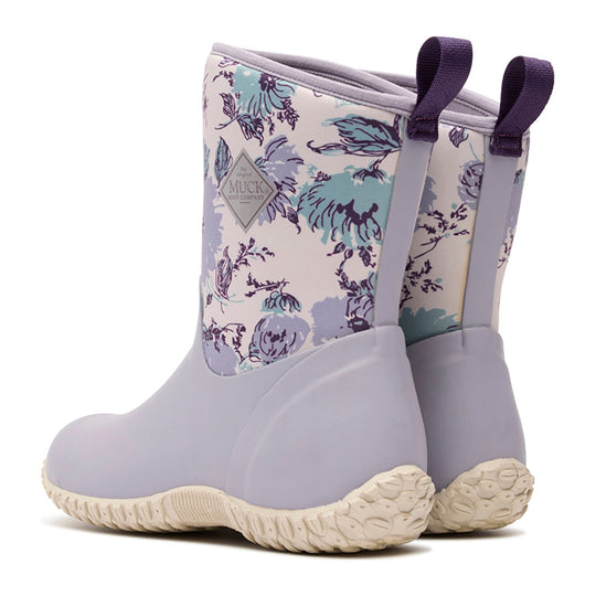 Muck Women's Muckster II Mid 10" Waterproof Neoprene Boot - Minimal Gray/Floral - MM210W50 - Overlook Boots