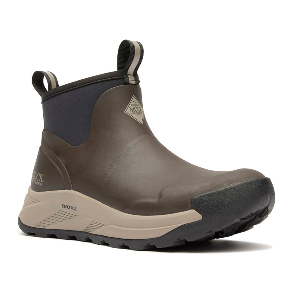 Muck Men's Outmax 6" Waterproof Neoprene Ankle Boot - Turkish Coffee - MOX6M90 7 / Medium / Turkish Coffee - Overlook Boots