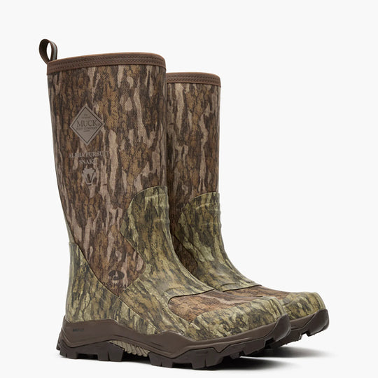 Muck Alpha Pursuit Men's 15" Waterproof Snake Boot - Camo - MTPMBTM - Overlook Boots