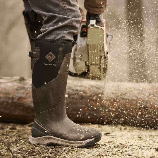 Muck Men's Woodland Pro 17" Waterproof Neoprene Tall Hunting Boot - Brown - MWP17M90 - Overlook Boots