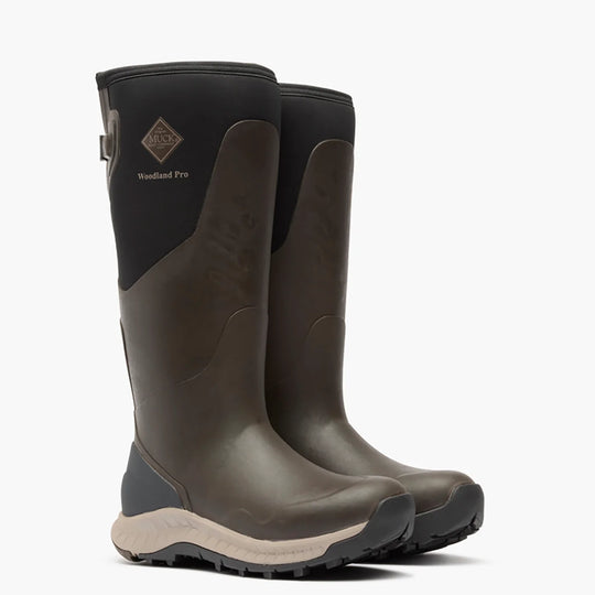Muck Men's Woodland Pro 17" Waterproof Neoprene Tall Hunting Boot - Brown - MWP17M90 - Overlook Boots