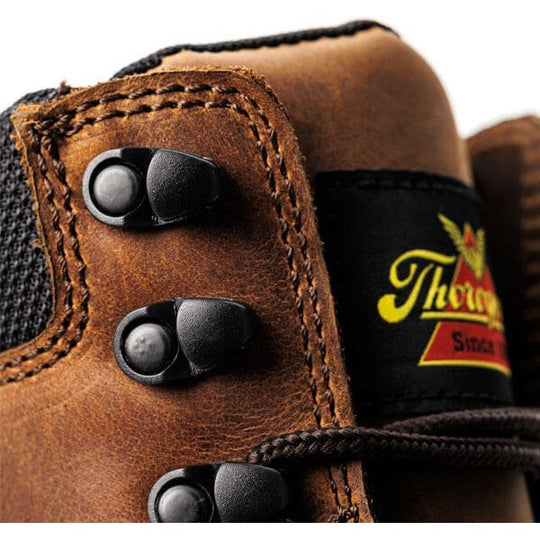 Thorogood Men's Jobsite 8" Safety Toe Waterproof 400G Work Boot -Horse - 804-4244 - Overlook Boots
