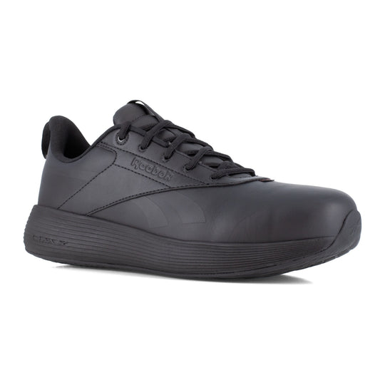 Reebok Men's DMXair Comfort+ Composite Toe Conductive Athletic Work Shoe - Black - RB3624 7 / Medium / Black - Overlook Boots